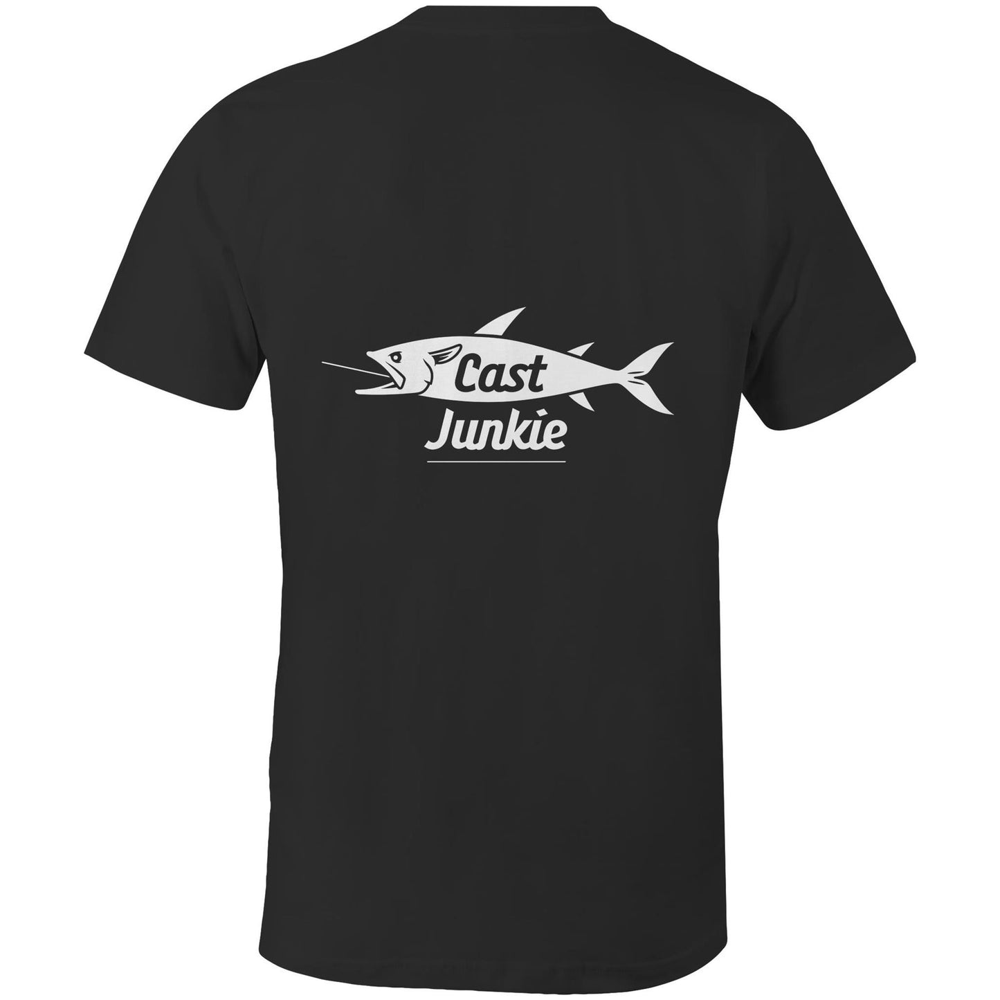 Cast Junkie Hooked - Mens Classic Tee