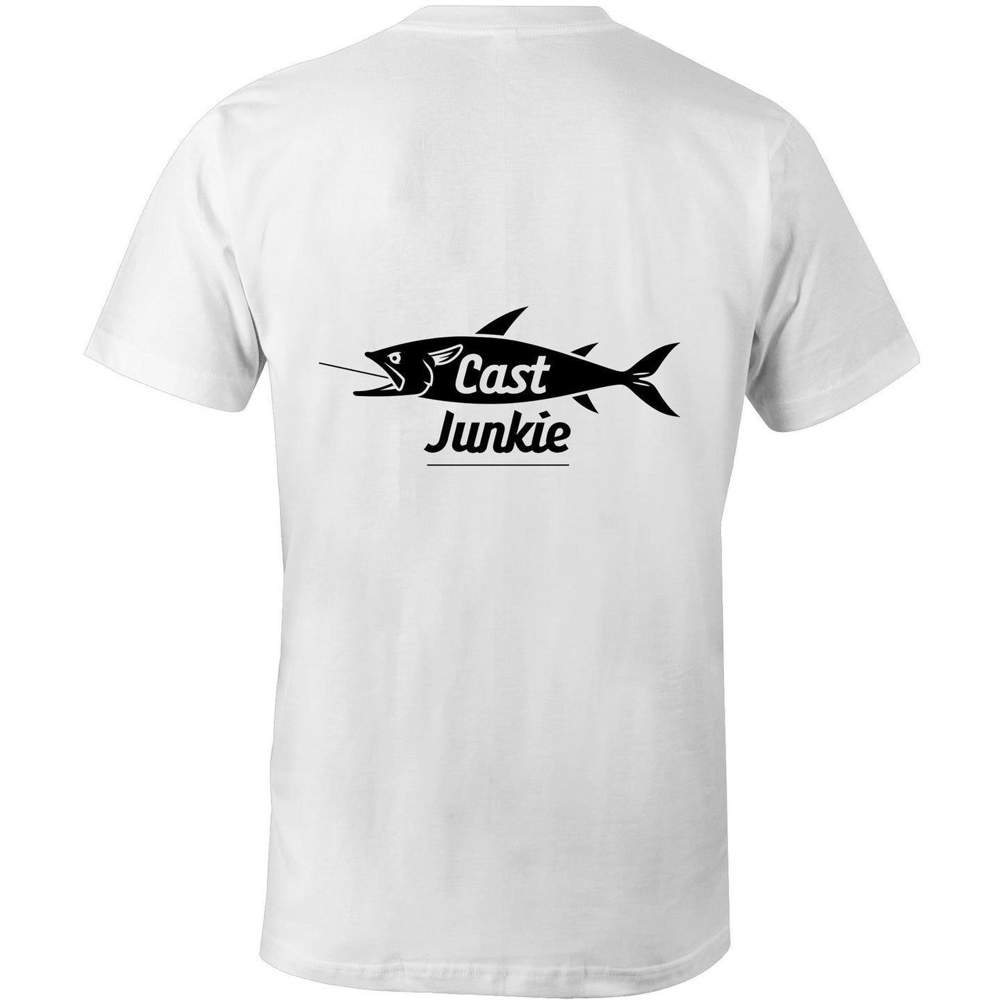 Cast Junkie Hooked - Mens Classic Tee