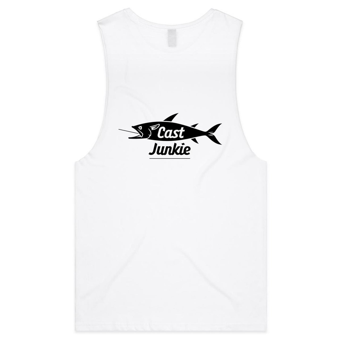 Cast Junkie Hooked - Mens Tank Top Tee