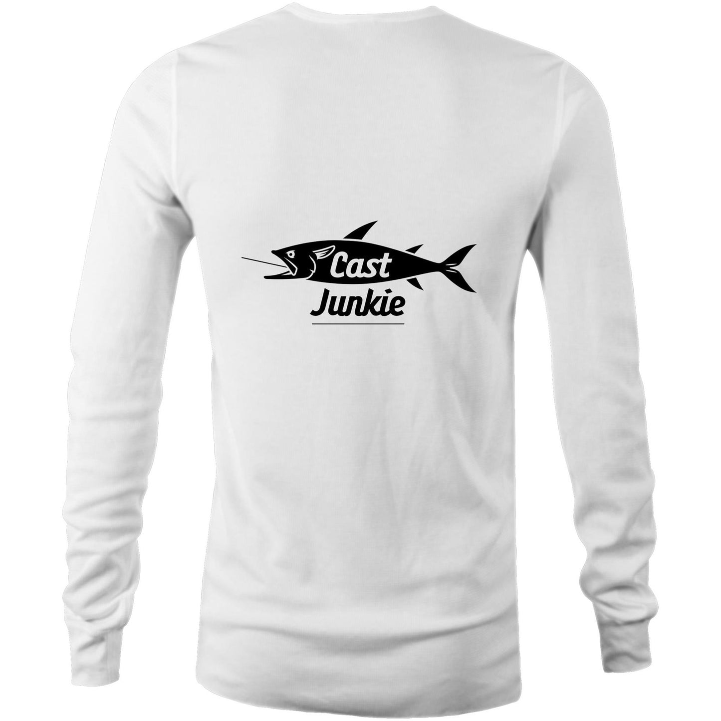 Cast Junkie Hooked - Mens Long Sleeve T-Shirt