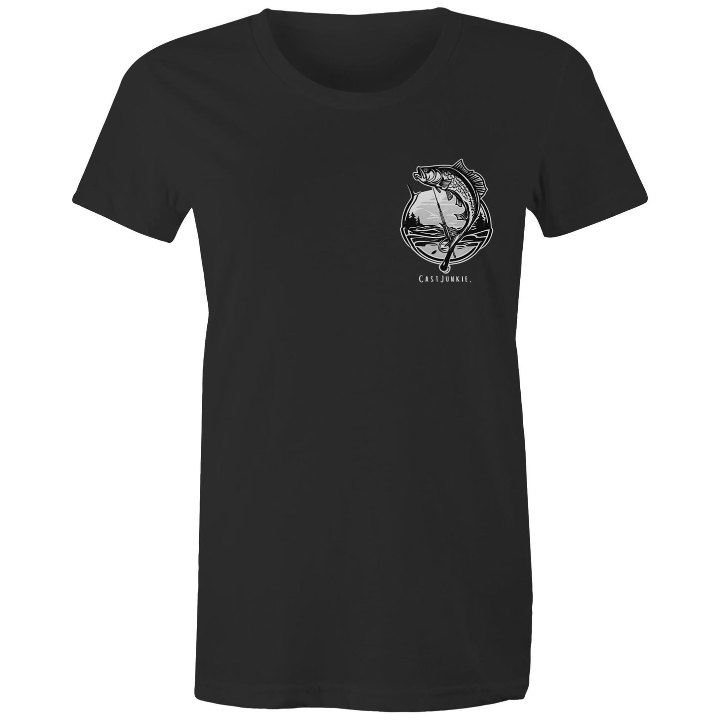 Cast Junkie Renegade - Women's Maple Organic Tee