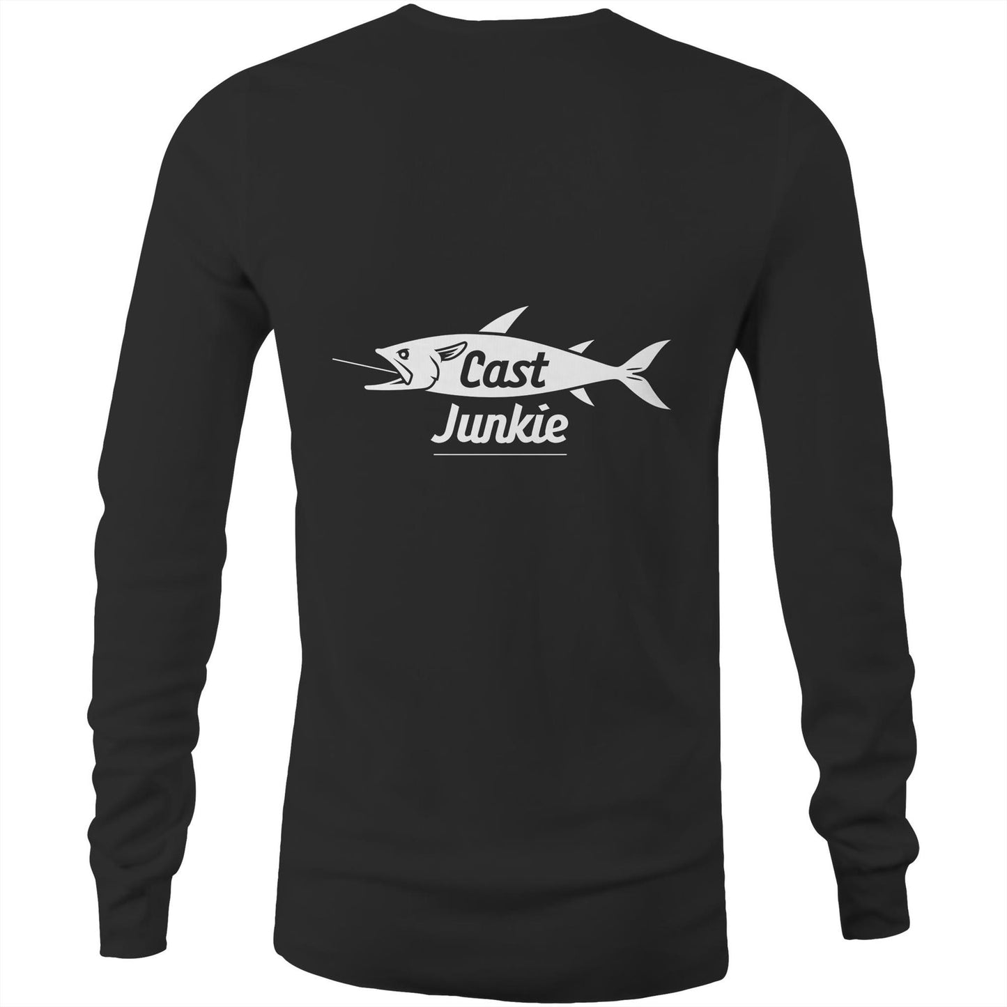 Cast Junkie Hooked - Mens Long Sleeve T-Shirt