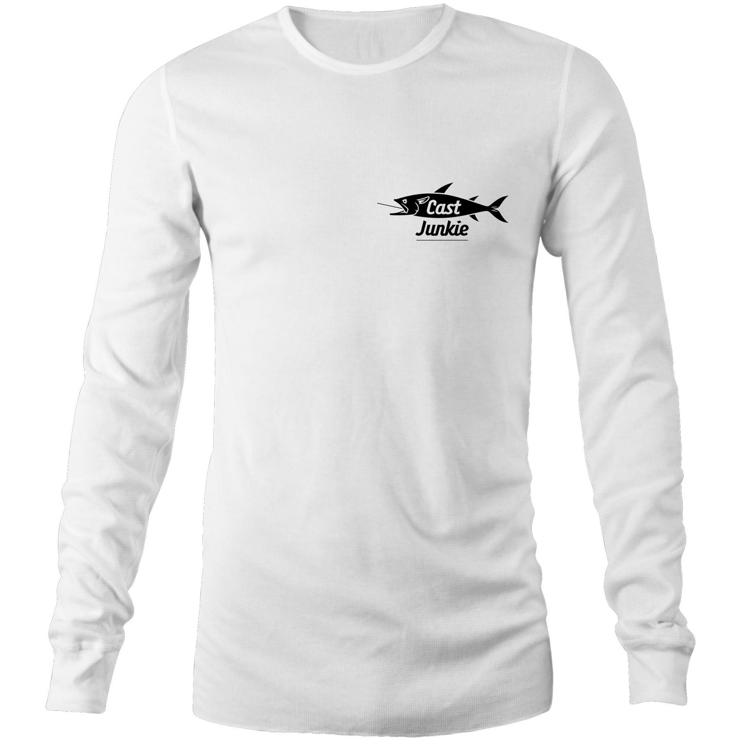 Cast Junkie Hooked - Mens Long Sleeve T-Shirt