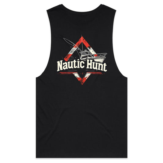 Cast Junkie Nautic Hunt - Mens Tank Top Tee
