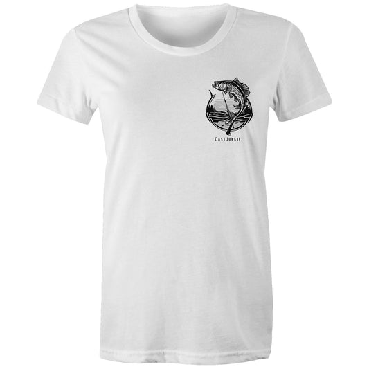 Cast Junkie Renegade - Women's Maple Organic Tee